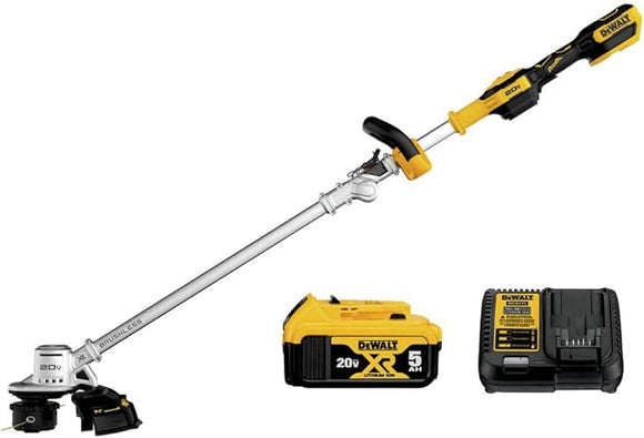 DEWALT Kit de recortadora de cuerda MAX* de 20 V, 5 Ah (DCST922P1)