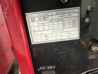 Soldadora Elektro 500 2 en 1 MIG/MMA - 0