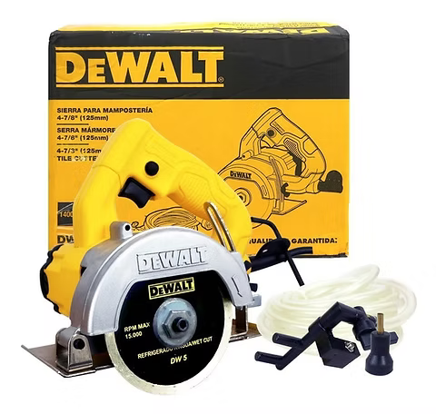 DW862W CORTADORA DE 4" LOSSA Y MARMOL 1400W
