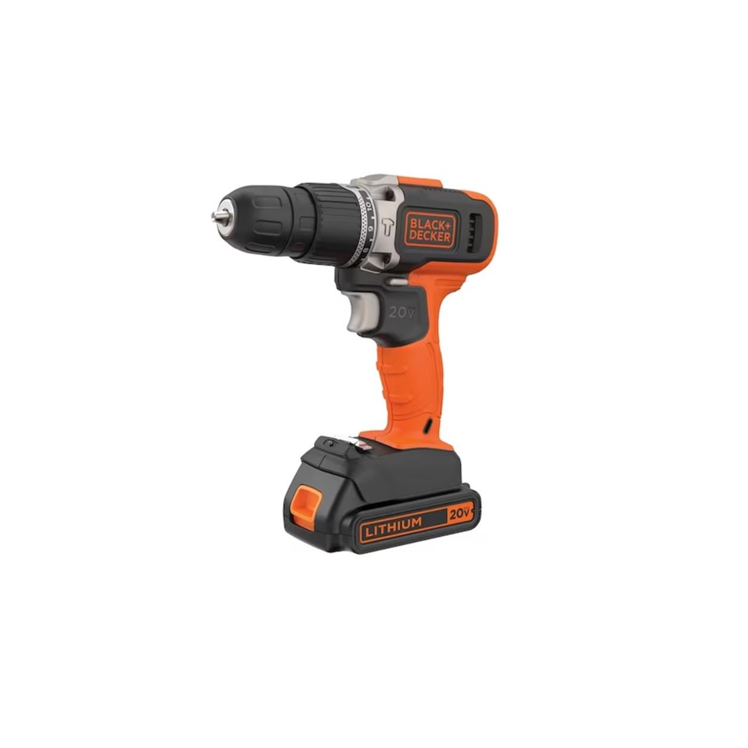 BCD704C1 - Taladro/Atornillador de Impacto Inalámbrico 3/8" 20V 1400RPM - 0