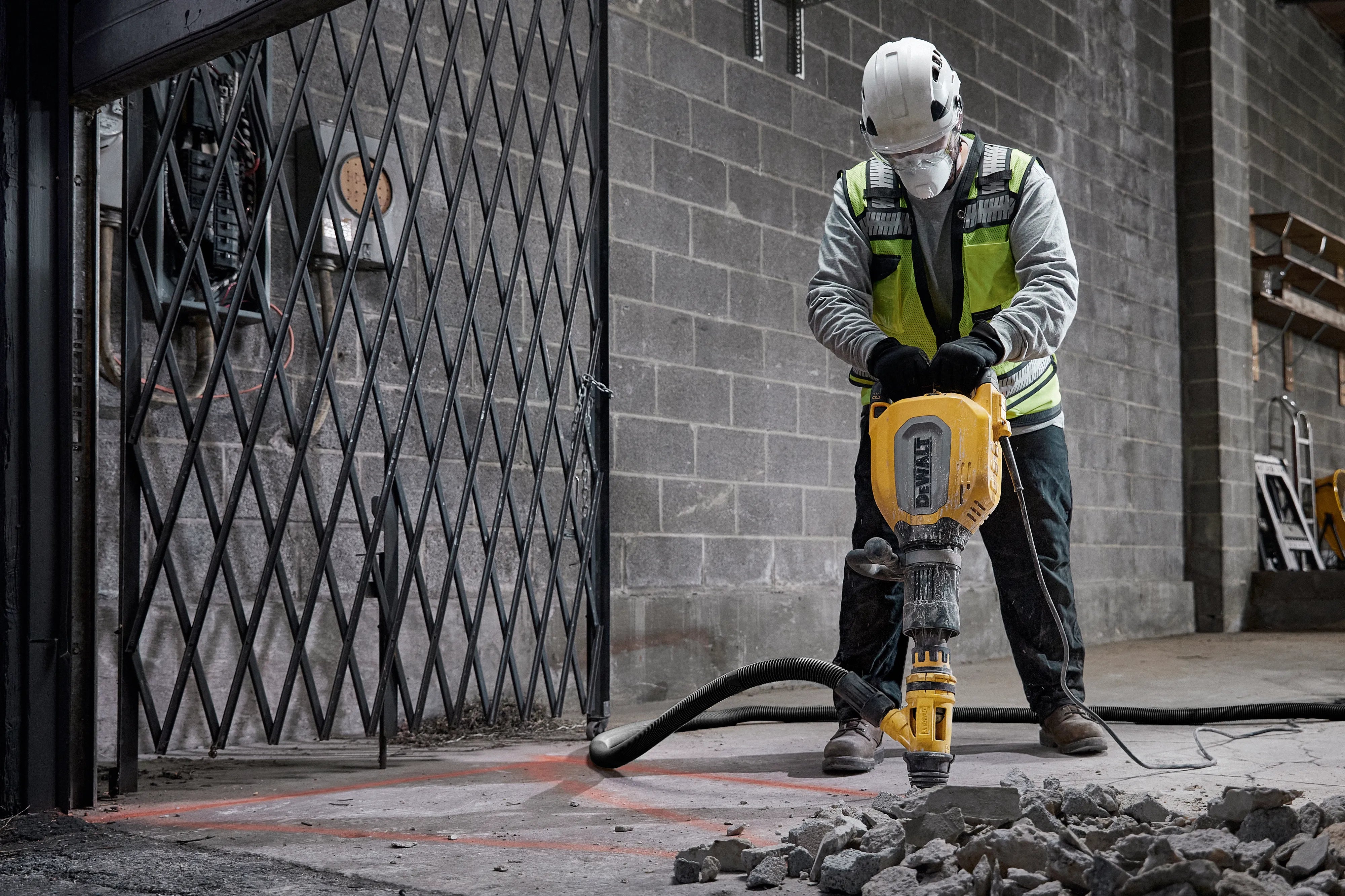 D25911K Martillo Demoledor DeWalt SDS MAX 11Kg, 1700 W