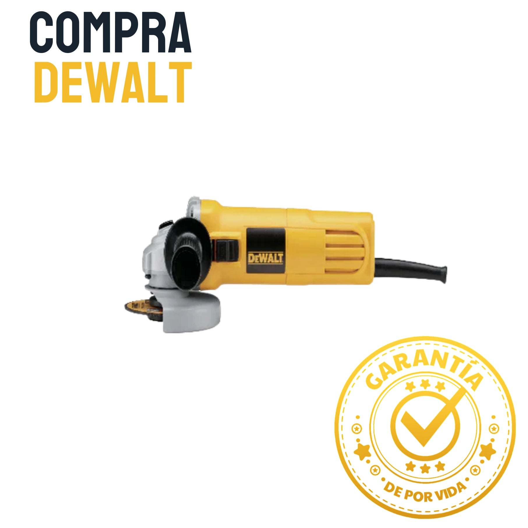 DWE4118 - Amoladora Angular 4-1/2'' 110V 950W 11000RPM