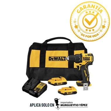 DCD708D2 Kit de Taladro Atornillador Inalámbrico de 1/2" (13mm) 20V MAX* ATOMIC