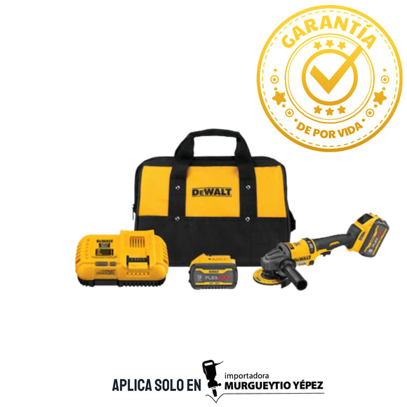 DCG418X2 - Kit de Esmeriladora Angular de 4-1/2" / 5" Inalámbrica de 60V MAX