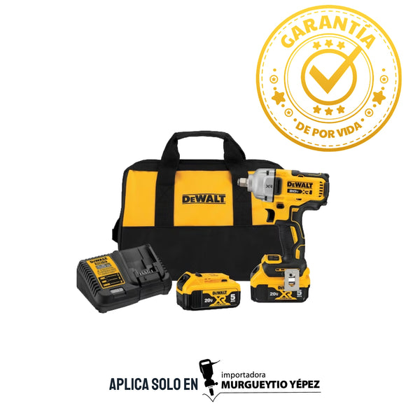 DCF891P2 - Kit de Llave de Impacto de 1/2" (13mm) 20V MAX* XR