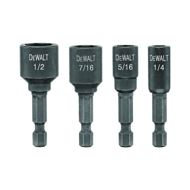 DW2235IR - Juego de destornilladores de tuercas 1/2" 7/16" 5/16" 1/4"