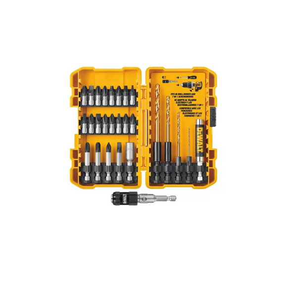DW2504TG -  Kit de Puntas Destornilladoras & Brocas 27 Piezas