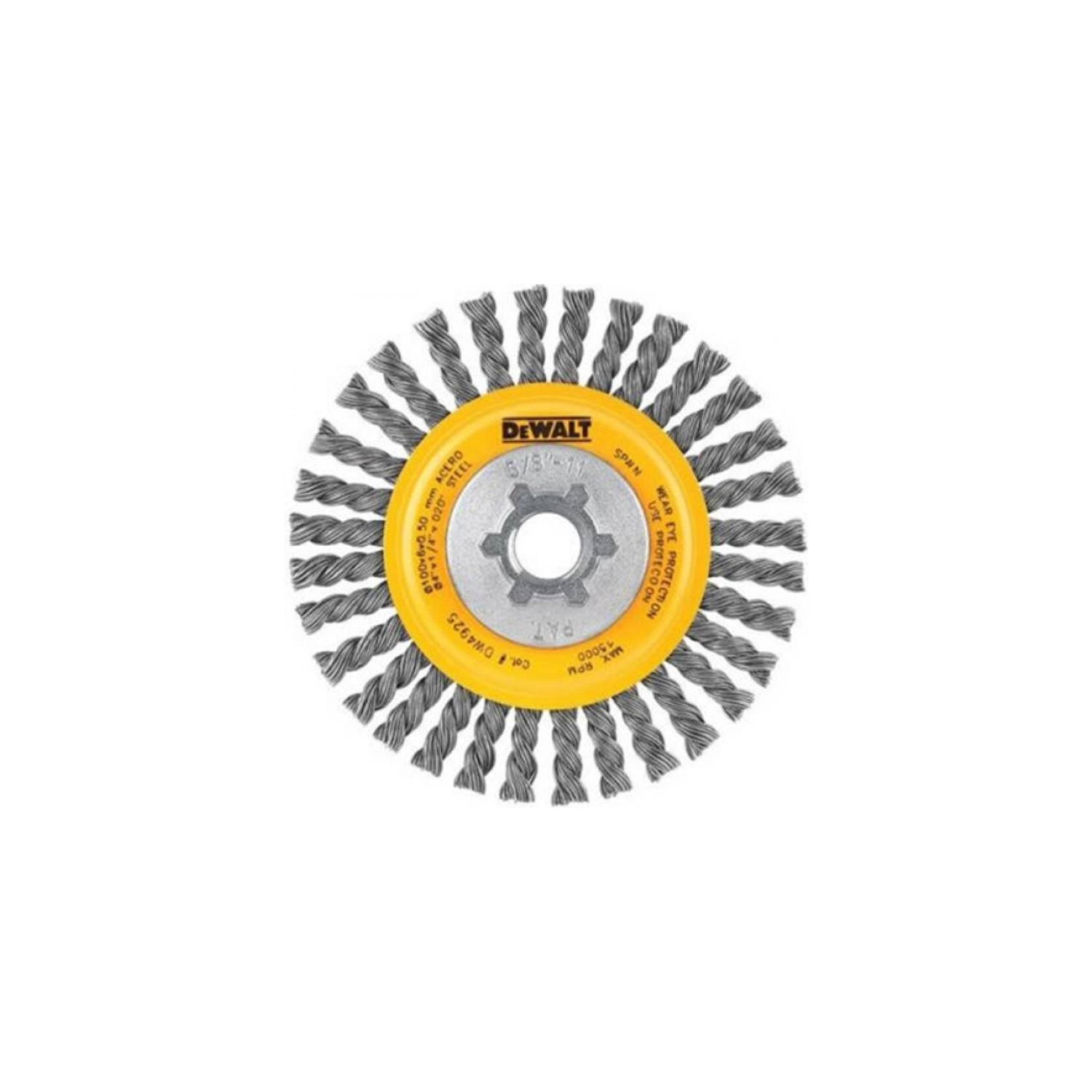 DW4930 - Rueda Entorchada 4"