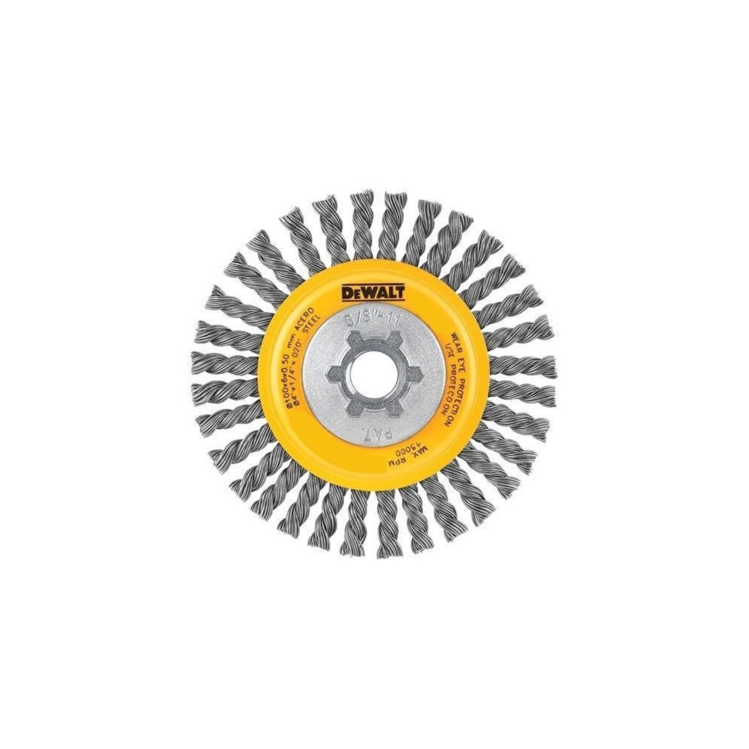 DW4937 - Rueda Entorchada 6"
