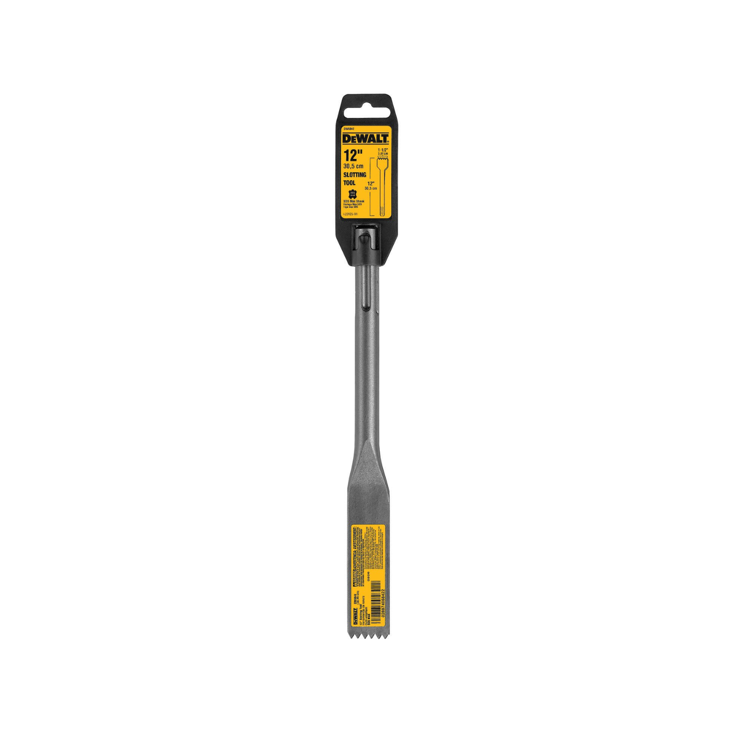 DW5842 - Cincel Ranurado 1-1/8"X12" SDS MAX - 0