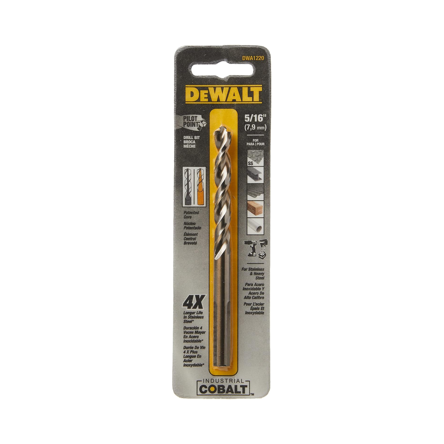 DWA1220 - Broca Cobalto 5/16"