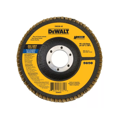 DW8308-AR - Disco Laminado Flap 4-1/2''