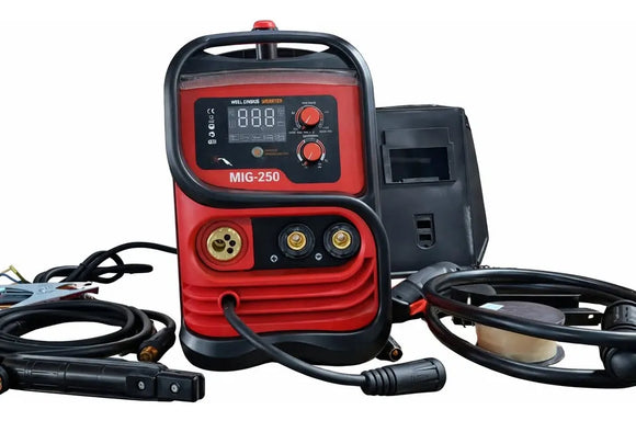 6S1144T SOLDADORA 250A MIG, MMA,LIFT TIG 3 EN 1