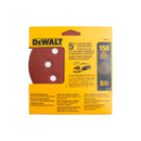 DW4304 - Lija Orbital Velcro 5'' Grano #150-2