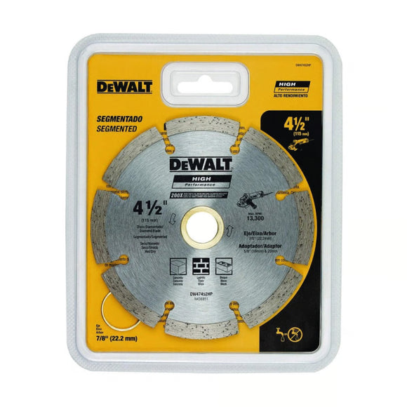 DW47452HP DISCO DIAMANTADO 4 - 1/2 ARO SEG.