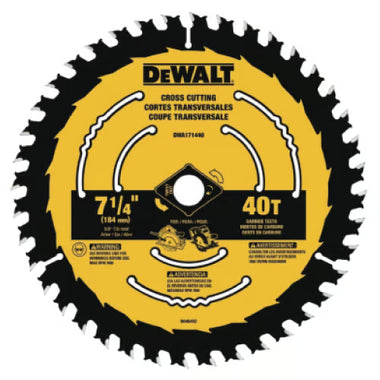 DISCO SIERRA MADERA 7 1 4 X 40D DEWALT DWA171440
